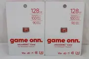 2 Brand New Game Onn 128 GB Microsdxc Card For Nintendo Switch Brand New ZZ