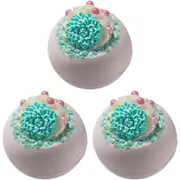 3PK Bomb Cosmetics Bath Blaster Bathtub Fizzer/Bathbomb Soap Hydrangea Hydration
