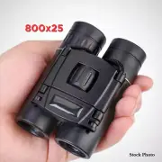 Binoculars 800x25 Pocket Compact Fit Anti-Reflection Film Long Range Sports Bird