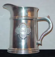 RARE!! WILTON ARMETALE HOLLOWARE CLASSIC TURQUOISE ZIA PATTERN WATER PITCHER NEW