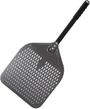 Pizza ​Paddle 10 12 13 14 16 Inch Big Pizza Perforated Shovel Paddle Short Handle for Oven Turning Peel Kitchen Tools Nonstick Pizza Baking Pizza Peel