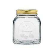 Pasabahce Homemade 500ml Glass Preserve Jar Food Storage Container w/ Lid Clear