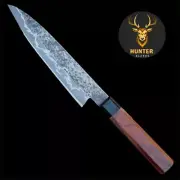 CHEF KNIFE | Custom Handmade San Mai Steel Japanese Chef Knife BBQ Kitchen Knife