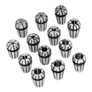 13pcs 1mm - 7mm ER11 Lathe Spring Collet Drill Bit Holder CNC Mill Shank Tool