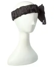 Valentino VLogo Bow Silk Headband