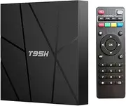 Android 10.0 TV Box,Set Top Box 4GB RAM 32GB ROM H618 Quad Core CPU Mali-G31 MP2 GPU H.265 Decoding 2.4G/5G WiFi 100M DLAN Smart TV Box,2gb+16gb