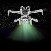 LED Landing Gear Leg for DJI Mini 4 Pro, Glow in the Dark Lightweight Quick Release Height Extender Drone Accessories