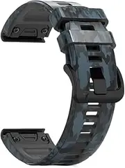[MGTCAR] 22 26mm Leather Silicone Watchband Straps For Garmin Fenix 5/5X Plus 6/6X Pro Fenix 7X 7 Smart Bracelet Quick Release Wristband