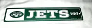 NEW YORK JETS STREET SIGN #5 - NEW