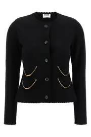 MOSCHINO Chain Cardigan