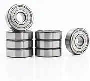 ACAECMGGFP Bearing 10 * 30 * 9 mm ABEC-7 8PCS For Vacuums Deep Groove 6200 Z ZZ Ball Bearings 6200Z Bicycle bearings