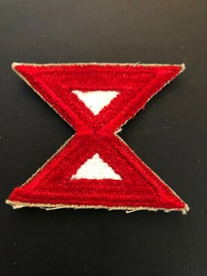 FOUR (4) 10th Army Color Insignia Patch Original Government Issued-WW-2
