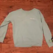 Women’s large Champion pull over aqua blue NWT Size Large