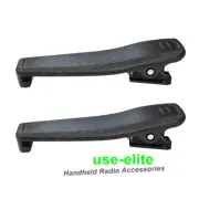 2x MB-124 Belt Clip For IC-V80 IC-V80E IC-U80 IC-T70A T70E IC-M24 IC-M23 Radio