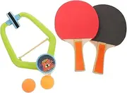 1 Set Table Tennis Trainer Indoor Table Tennis Doorway Game Pingpong Trainer Adjustable Hanging Training Device Wood