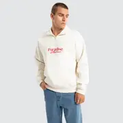 [Nomadic Paradise] Merch Quarter Zip Jumper Tofu