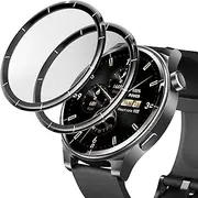 TOZO Compatible with S5 Smartwatch Screen Protector Easily Protect 1.43 inch Screen