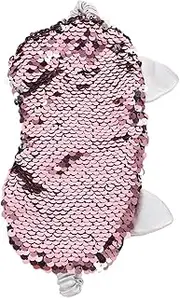 WRITWAA Soft Glitter Sequin Sleep Mask for Women Unicorn Eye Mask for Travel Nap and Relaxation Durable Light Blocking Design for Improved Sleep Quality