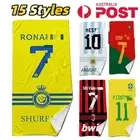 Ronaldo Messi Beach Towels Bath Sheet Soccer Football Star Surf Bath Gym Swim AU