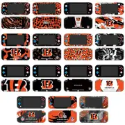 OFFICIAL NFL CINCINNATI BENGALS VINYL SKIN DECAL FOR NINTENDO SWITCH LITE