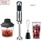 1500W 4 in 1 Electric Stick Hand Commercial Blender Food Processor Meat Grinder