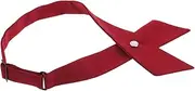 [Holibanna] Bow Tie and Flower Snap Pendant Boy Bow Tie Girl Bow Tie Cute Bow Tie Fashion Bow Tie Banner Decoration Role Play Bow Tie Material Bag Pendant Makeup Mirror Pendant Red Polyester