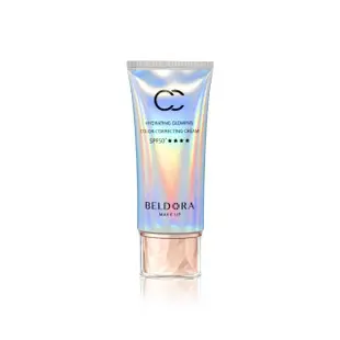 【BELDORA 蓓朵娜】保濕光感防曬CC霜SPF50+ ★★★★(極光CC霜50g)