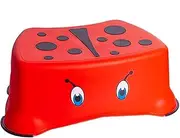 My Little Step Stool - Ladybird Step Stool for Toddlers, Anti-Slip Toilet Training Step for Kids to Reach The Toilet and Sink