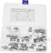 iplusmile 70pcs Automotive Dashboard Trim Clips Bumper Retainer Fasteners for Car Interior Panel Easy Installation Various for Secure Fixing of Dashboards and Components