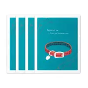 Positively Green 4-Pack of Pet Sympathy Cards – Remember me (Four Cards Total...