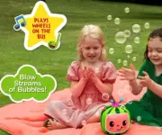 COCOMELON Musical BUBBLE MACHINE NO SPILL(NON-TOXIC NO DYES) - Brand New Sealed.