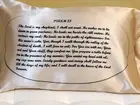 Jimaxi Psalm 23 Satin Queen Size Pillowcases 20" W x 30" L Beige NKJV