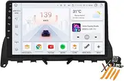 Car Stereo Android 13.0 Radio for Benz C-Class W204 S204 2006-2012 GPS Sat Navigation 9'' Touchscreen DVD Multimedia Video Player FM BT Receiver with Carplay 4G 5G WiFi DSP SWC,M6 pro3