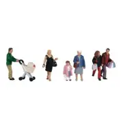 Bachmann Branchline Shopping Figures 36046 OO Gauge Model Railway