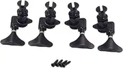 ERINGOGO Bass String Replacement Tuning Pegs Set for Ukulele 2 Left 2 Right Machine Heads