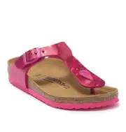 Girl Birkenstock Gizeh Pink Sandals Little Kids Thong Flip Flop Sandals NEW