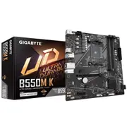 GIGABYTE MBG-B550MK AMD AM4 M-ATX Motherboard 4x DDR4~128GB,1x PCIe x16, 1 x PCIe x1, 2x M.2, 4x SATA , 4x USB 3.2, 4x USB 2.0
