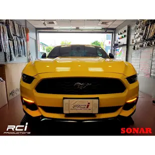 RC HID LED專賣店 福特 野馬 FORD MUSTANG ECO V6 GT 前保桿燈 雙色 跑馬方向燈