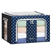 Clothing storage bags foldable blanket storage boxes, 100L fabric storage bags