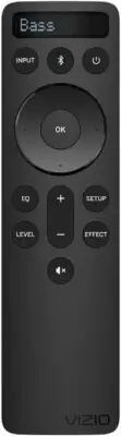 Original Vizio Soundbar LCD Remote Control For All Vizio Sound Bar Home Theater
