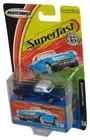Matchbox Superfast (2004) Mattel Blue 1957 Corvette Die-Cast Toy Car #68