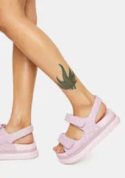 Lilac By Your Side Gladiator Sandals