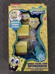 Make Your Own SpongeBob SquarePants Create Funny poses Toy Nickelodeon 2021