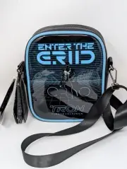Tron Lightcycle Run Enter The Grid GITD Disney Loungefly Crossbody Bag