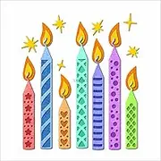 Birthday Party Candle Festival Metal Cutting Dies for Card Making, Paper Embossing Die Cuts Kit Templates, Storage Pockets Supplies, Photo Frame Album DIY Scrapbooking Stencils Sets