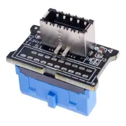 USB 3.0 Front 19PIN to 3.1 Type-C Front Panel Header Type-E Adapter 20 to 19 ...