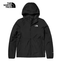 在飛比找Yahoo奇摩購物中心優惠-【The North Face 官方旗艦】北面男款黑色防風防