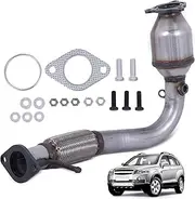 TOPAZ 16581 Catalytic Converter Flex Pipe Compatible with Chevy Equinox GMC Terrain 2010-2014 Chevy Captiva Sport 2012-2015 2.4L EPA Compliant 59521 50507 -(Not Fits PZEV)
