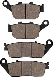 Front and Rear Brake Pads for Honda VTR 250, CB500X CB500F CB500R, Rebel 300 500 CMX 300 CMX 500, CTX 700, NC 700 NC 750, CB300F CBR300R