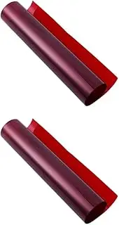 CAXUSD 2pcs Sheet Photography Light Diffuser Film Filters Red Correction Sheets for Filming Stage Lighting